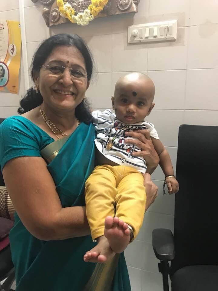 Dr. Raya Asalatha with new born baby & mother